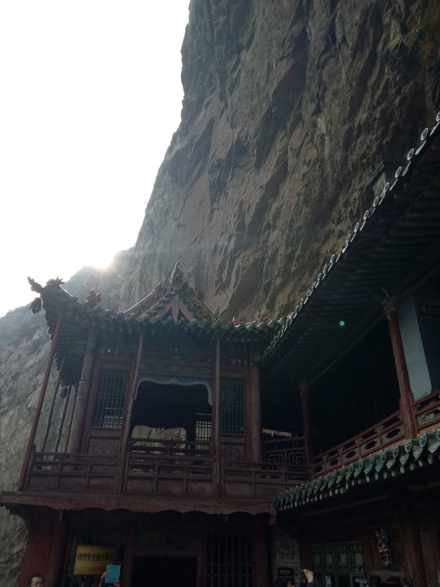 翠屏山青山屏翠,悬空寺古寺空悬——《山西的山》项目写作组赴恒山采风纪实